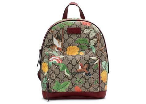 Gucci Tian Print Backpack Monogram GG Small 